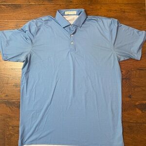 Holderness & Bourne Duncan fiji and laguna blue polo golf shirt size XL